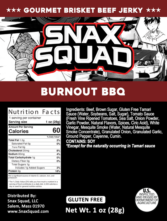 BURNOUT BARBEQUE 1 OZ