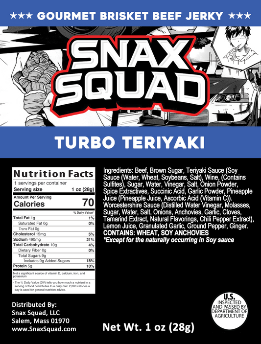 TURBO TERIYAKI 1 oz