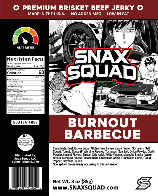 BURNOUT BARBEQUE 3 OZ