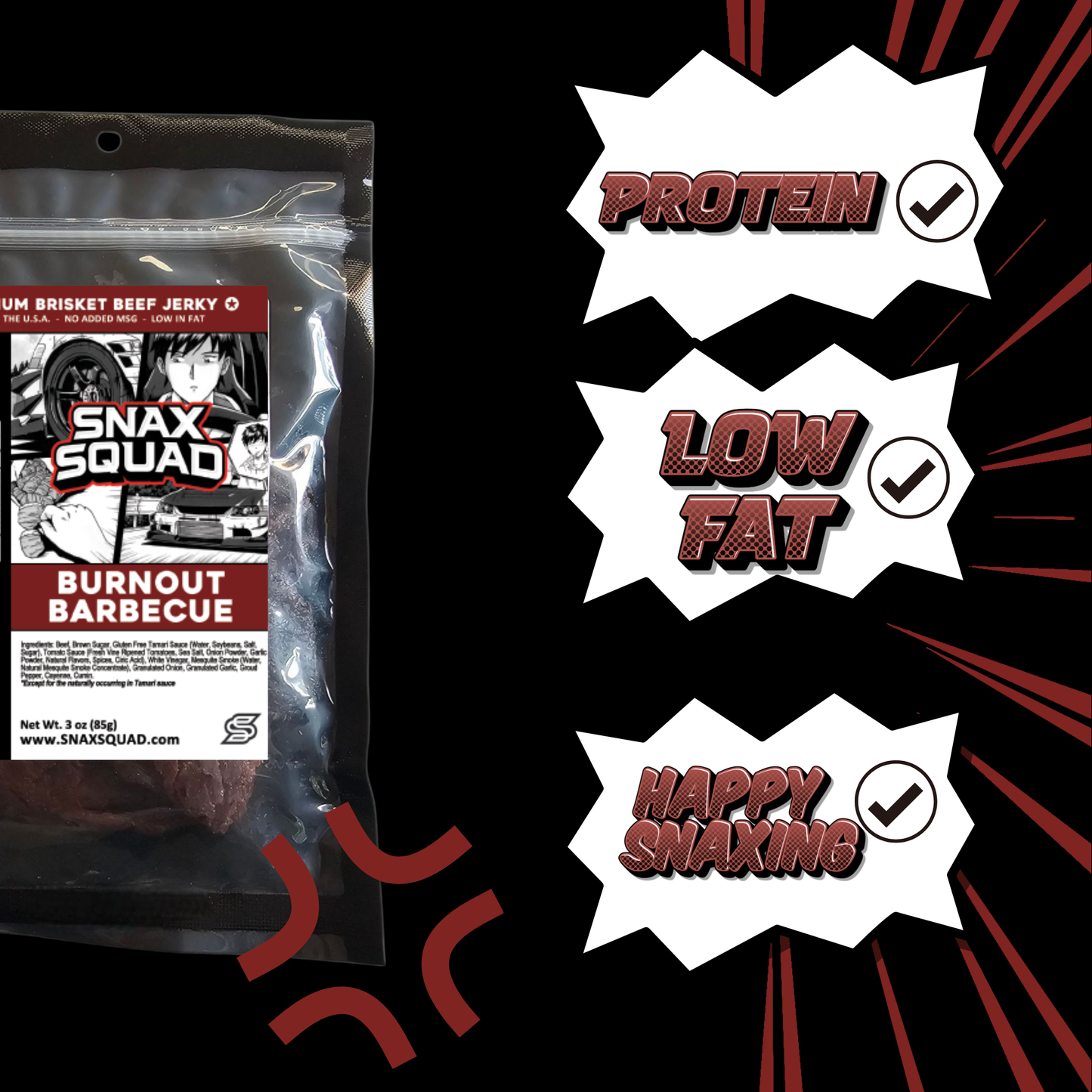 BURNOUT BARBEQUE 3 OZ